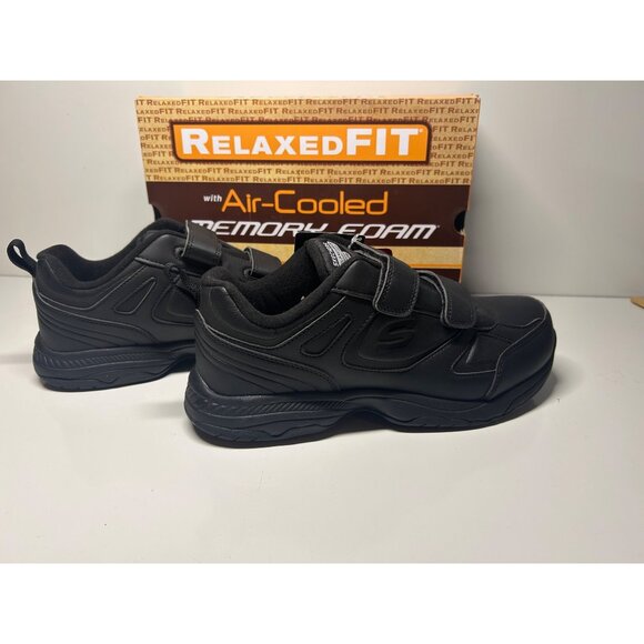 Skechers Men Sz 10 XWide Velcro Slip-Resist Electrical Hazard Shoes Memory Foam - Picture 2 of 15